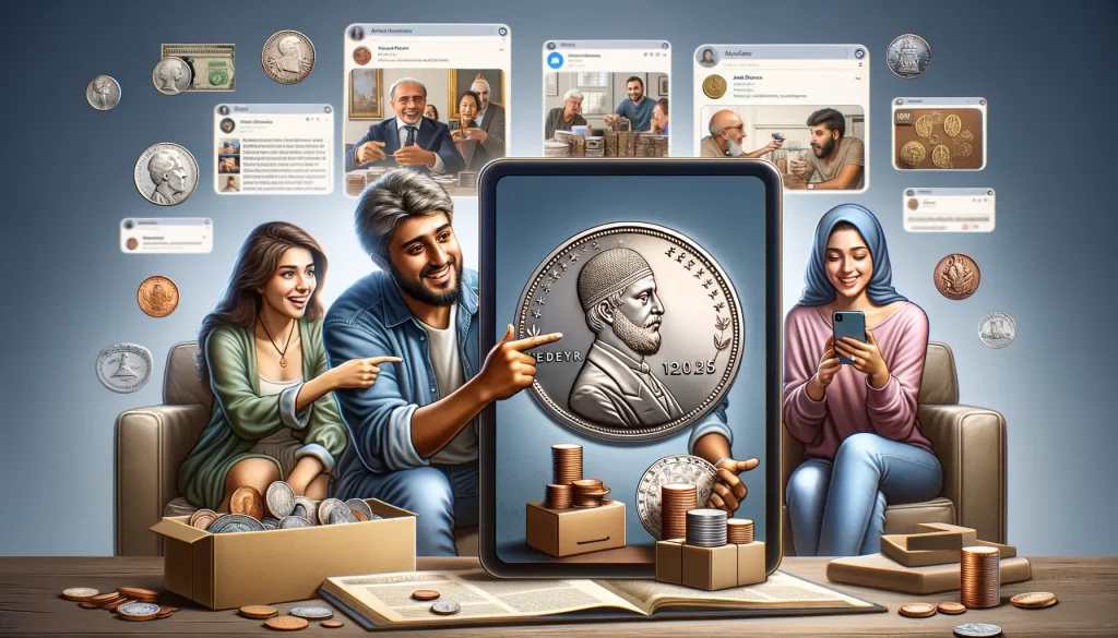 The Role of Social Media in Enhancing Coin Collecting Communities