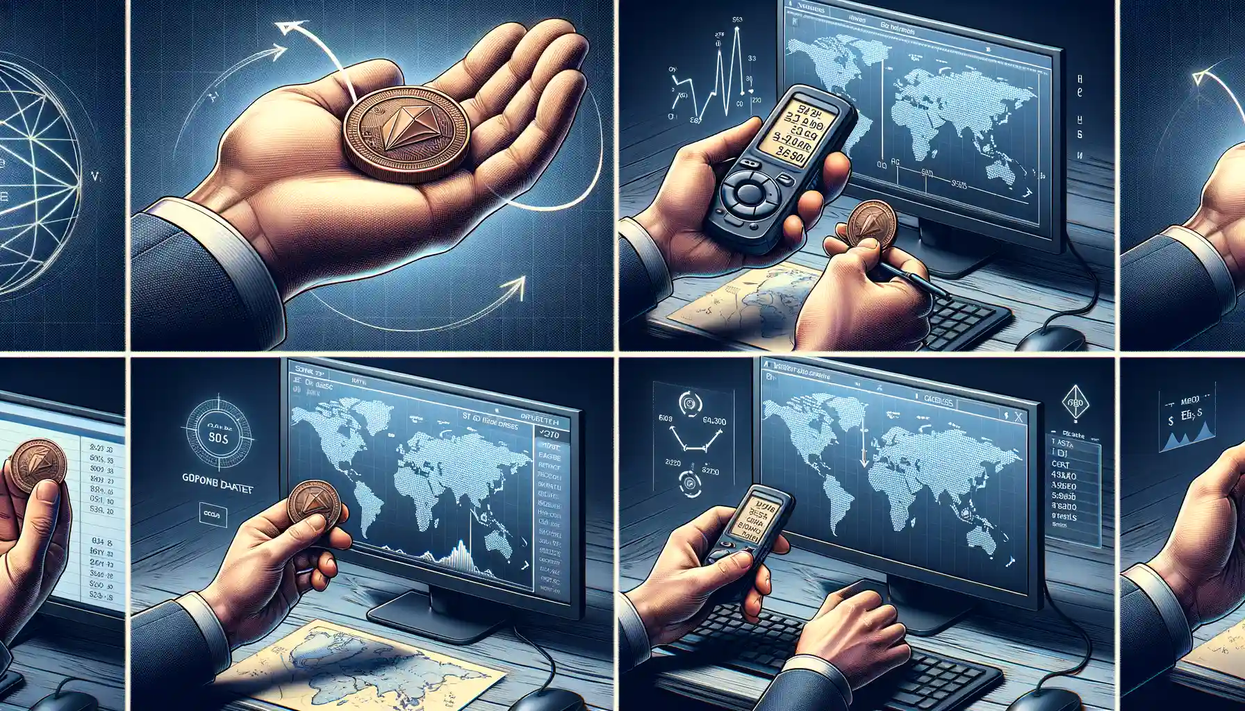 How to Use GPS Data to Trace the History of a Coin